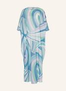 Sukienki - Pucci Sukienka Letnia Typu Kaftan blau - miniaturka - grafika 1