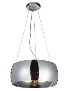 Azzardo LAMPA wisząca COSMO 2 2901-3PB CH OPRAWA szklana kula ball chrom - Lampy sufitowe - miniaturka - grafika 1