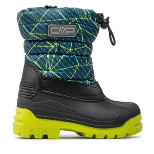 Śniegowce CMP Kids Sneewy SnowBoots 3Q71294 Zielony - Buty dla chłopców - miniaturka - grafika 1