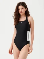Stroje kąpielowe - adidas Strój kąpielowy 3-Stripes JN8118 Czarny - miniaturka - grafika 1