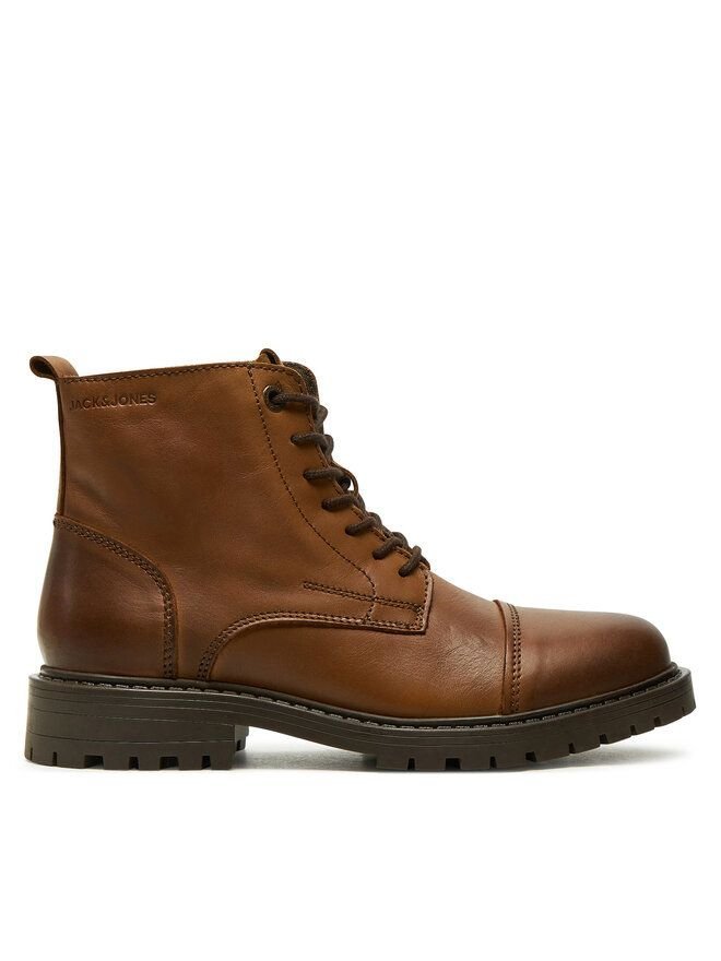 tronchetto e stivaletto mężczyzna jack and jones 12258045 tremor cognac