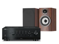 Zestawy stereo - Yamaha R-N800A (czarny) + 707 S3 (mokka) - miniaturka - grafika 1