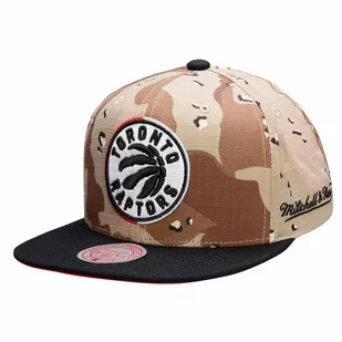 Czapka z daszkiem Mitchell & Ness NBA Choco Camo Snapback Toronto Raptors - Czapki męskie - miniaturka - grafika 1