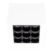 Lampy sufitowe - Kuchenna lampa sufitowa X-LINE C0252 Maxlight LED 10W 3000K kostka biały czarny - miniaturka - grafika 1