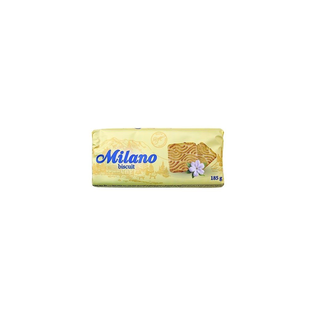 Herbatniki cukrowe o smaku waniliowym Milano 