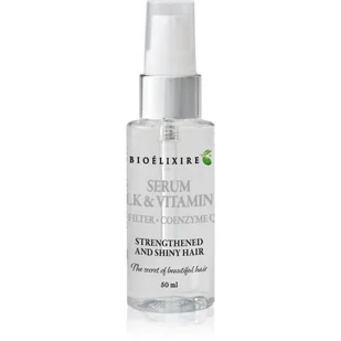 BIOELIXIRE BIOELIXIRE Serum jedwab z witamina A Filtr UV Koenzym Q10 50ml - Serum do włosów - miniaturka - grafika 1