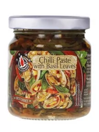 Pasty warzywne - Pasta Chili Z Liściami Bazylii Do Marynat Zupy Azjatyckiej Kuchnie Świata 180g - miniaturka - grafika 1