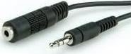Kabel Roline ROLINE 3.5mm Jack Extension Cable. M/F. Black 2.0m