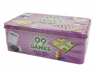 Gry planszowe - ZESTAW 99 gier w metalowej puszce GRY Rodzinne - miniaturka - grafika 1