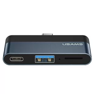 Usams Adapter Hub Usb-c Usb Hdmi Pd Do Macbook Pro - Huby USB - miniaturka - grafika 1