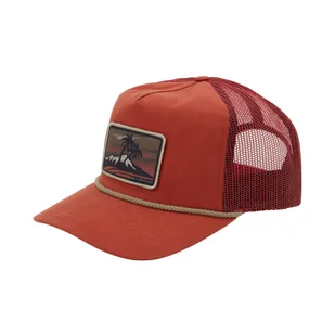 Męska Czapka z daszkiem QUIKSILVER CASTER HDWR AQYHA05222-MPD0 – Bordowy - Czapki męskie - miniaturka - grafika 1