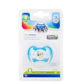 Smoczki do butelek - Canpol babies Canpol Smoczek kauczukowy okrągły 6-18m 23/278 Bunny&Company TURKUSOWY 44906 - miniaturka - grafika 1