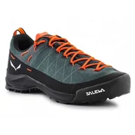 Buty sportowe męskie - Buty Salewa Wildfire Canvas M 61406-5331 zielone - miniaturka - grafika 1