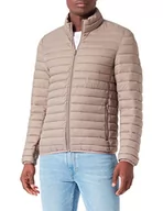 Kurtki męskie - United Colors of Benetton Męska kurtka 2ba2un028, ocieplana, jasnobrązowa 04b, L, Jasnobrązowy 04b, L - miniaturka - grafika 1
