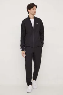 Lacoste dres męski kolor czarny - Dresy męskie - miniaturka - grafika 1