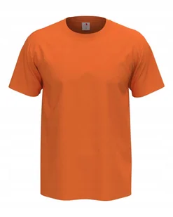 Koszulka męska T-shirt męski Stedman Comfort-T Orange DUŻY ROZMIAR 4XL - Koszulki męskie - miniaturka - grafika 1