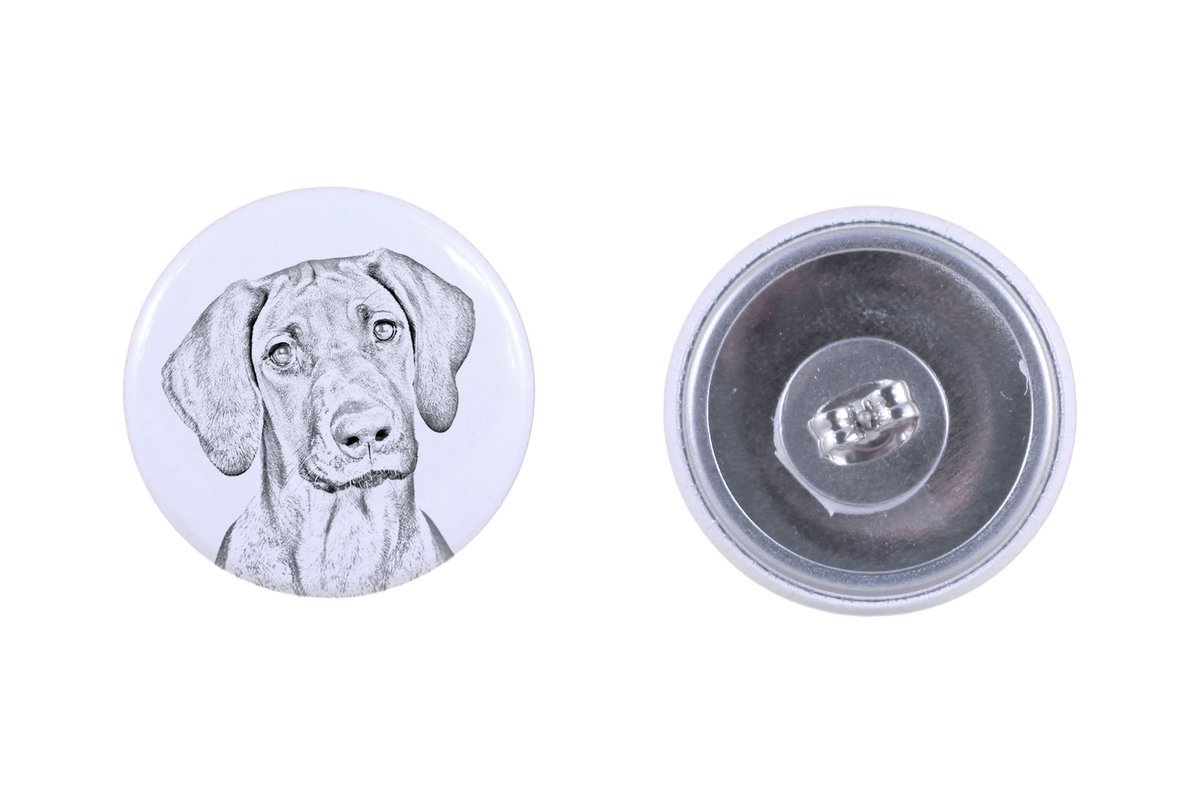 Rhodesian Ridgeback, Afrykański pies na lwy - wyjątkowe kolczyki z psem, twój pupil na breloku, marka własna Art-Dog