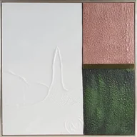 Obrazy i zdjęcia na płótnie - Obraz EUROFIRANY 645 80 x 80 cm Biały - miniaturka - grafika 1