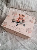 Pamiątka Chrztu Świętego - SZKATUŁKA pojemnik na zabawki pudełko wspomnień prezent - miniaturka - grafika 1