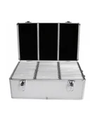Pudełka i akcesoria na płyty CD - Media Range CD/DVD Etui na 500 silver - BOX77 - miniaturka - grafika 1