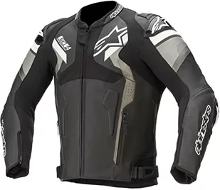 Alpinestars Atem V4 skórzana kurtka czarna/szara/biała - Odzież motocyklowa - miniaturka - grafika 1