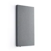 Płyty i maty izolacyjne - Panel akustyczny POLY, prostokątny, 600x1180x56 mm, ścienny, jasnoszary - miniaturka - grafika 1