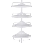 Szafki łazienkowe - SK Półka Łazienkowa Teleskopowa - BCB001A emix - miniaturka - grafika 1