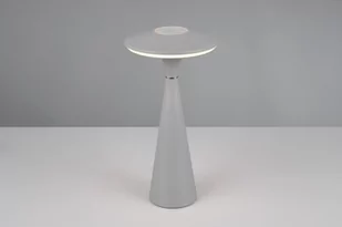 Trio Leuchten Lampa stołowa szara z 3-stopniowym ściemnianiem LED IP44 z możliwością ładowania - Espace - Lampy ogrodowe - miniaturka - grafika 1
