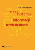 Pomoce naukowe - Model systemu informacji terminologicznej - Jacek Tomaszczyk - miniaturka - grafika 1
