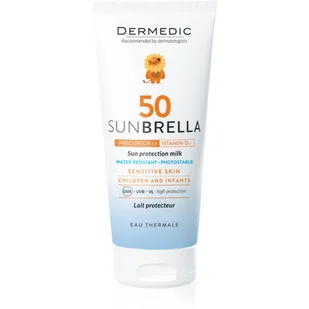 Biogened S.A DERMEDIC SUNBRELLA BABY SPF50 Mleczko ochronne wodoodporne dla dzieci 100 g 7050962 - Pozostałe kosmetyki - miniaturka - grafika 1