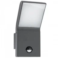 Lampy ogrodowe - Masterled Clark LED kinkiet elewacyjny z czujnikiem ruchu grafitowy - miniaturka - grafika 1