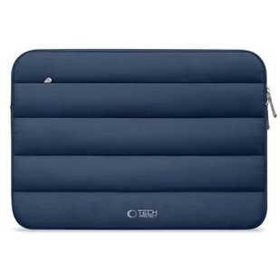 Etui na laptopa TECH-PROTECT Fluffy 15-16 cali Granatowy - Torby na laptopy - miniaturka - grafika 1