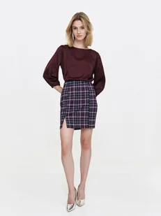 Mini spódnica w kratkę - Spódnice Mini spódnica w kratkę - Spódnice - miniaturka - grafika 1