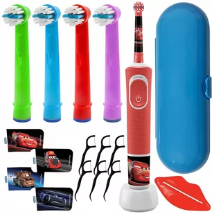Szczoteczka Elektryczna Oral-B Auta Dla Dzieci Zestaw - Szczoteczki do zębów dla dzieci - miniaturka - grafika 1