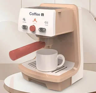 Zabawkowy ekspres ze światełkami, dźwiękiem i możliwością wlania wody - Zabawki AGD - miniaturka - grafika 1