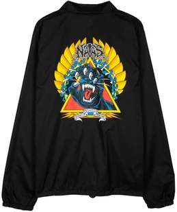 kurtka męska SANTA CRUZ NATAS SCREAMING PANTHER JACKET Black - Kurtki męskie - miniaturka - grafika 1