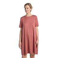 Sukienki - Damska sukienka sportowa Jack Wolfskin TRAVEL DRESS mineral red heather - XS - miniaturka - grafika 1