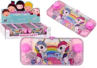 Zabawki zręcznościowe - Gra Wodna Konsola Zręcznościowa Różowa Mini Jednorożce Pad Konsola - miniaturka - grafika 1