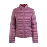 Kurtki damskie - Damska Kurtka pikowana GUESS JANIS REVERSIBLE JACKET W3RL04WF5C2-G477 – Fioletowy - miniaturka - grafika 1