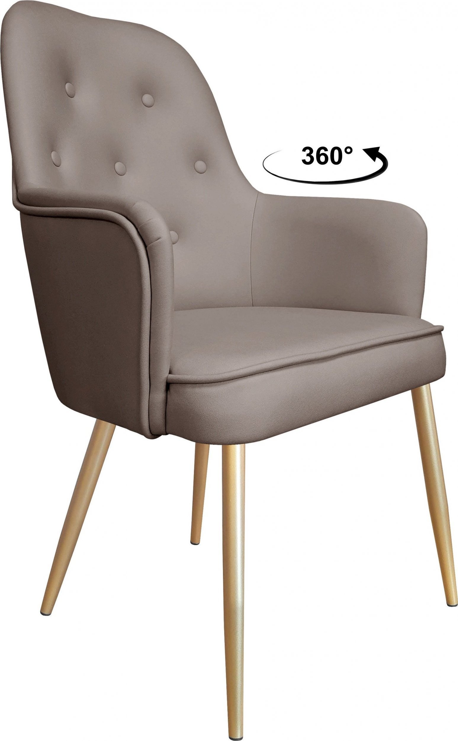 Atos Krzesło obrotowe SARA noga złota Vega26