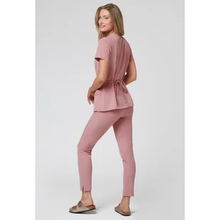 Fartuszek Medyczny Kate Blossom Pink Rozmiar: 40 - Odzież medyczna - miniaturka - grafika 4