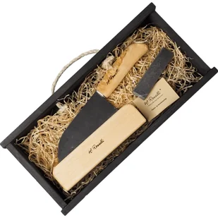 ROSELLI Mały nóż szefa kuchni, węglowy, GB z kamieniem do ostrzenia R700P - Noże - miniaturka - grafika 1