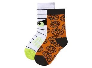 lupilu® Skarpetki dziecięce, 2 pary (Biały/ pomarańczowy, 19/22) - Skarpetki dla dzieci lupilu® Skarpetki dziecięce, 2 pary (Biały/ pomarańczowy, 19/22) - Skarpetki dla dzieci - miniaturka - grafika 1