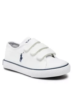 Buty dla chłopców - Ralph Lauren Polo Trampki Gibbs Ez RF103498 S Biały - grafika 1