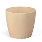 Donice - Pigmejka Pigmejka, Osłonka do kwiatów Magnolia, kremowa, 25x25 cm - miniaturka - grafika 1