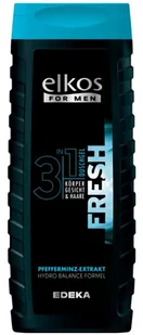 Elkos For Men Fresh 300ml żel pod prysznic - Żele pod prysznic dla mężczyzn - miniaturka - grafika 1