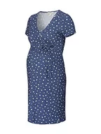 Sukienki ciążowe - Esprit Maternity Dress Nursing Short Sleeve Allover Print Sukienka, Przydymiony niebieski-404, 36 Kobiety, Dym Niebieski - 404, 34 - miniaturka - grafika 1