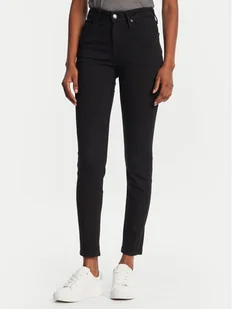 Lee Jeansy Scarlett 112365072 Czarny Skinny Fit - Spodnie damskie - miniaturka - grafika 1