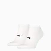 Skarpetki damskie - Skarpety unisex Puma SPORT LIGHT SNEAKER 2-PACK białe 93547601 - miniaturka - grafika 1