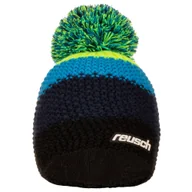Czapki damskie - Czapka zimowa Reusch Enzo Beanie 7800 czarno-niebiesko-żółty - miniaturka - grafika 1